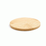 5x Sous-verres en bambou 0,6 cm x 8,50 Ø - 5600847153928