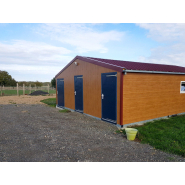 Bâtiment avicole en kit modulable et déplaçable - 21 à 210 m² - COQUELIN BATIMENT Bâtiment avicole en kit modulable et déplaçable - 21 à 210 m² - COQUELIN BATIMENT