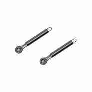 Ensemble de 2 Cuillères à melon type Cuillères à pomme parisienne Fackelmann Elemental - 3176239934137