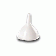 Entonnoir plastique blanc diam.16