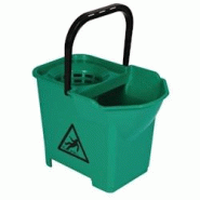 Jantex Seau essoreur en polypropylène vert 14 Litres - matière synthétique S224