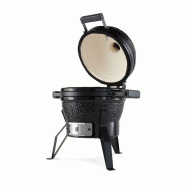 Kamado barbecue 13'' - Barbecue compact céramique, grille inox