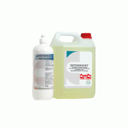 Kemika determoket detergent peu moussant pour machines injection-extraction ph: 11.3 ± 0.2 flacon de 1l_0