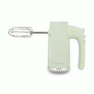 Menastyl - Batteur électrique retro en plastique et acier inoxydable celadon - 3256391050217