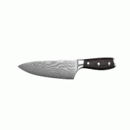 METRO PROFESSIONAL Couteau de chef Damascus, 20 cm - multicolore HB87B-DMCH01