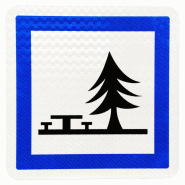 Panneau services emplacement pour pique-nique CE7 - WP Signalisation Panneau services emplacement pour pique-nique CE7 - WP Signalisation