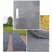 Plaque de roulage eco - 1500mm x 1000mm x 12mm - protection sols