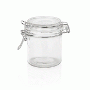 Bocal à fermeture mécanique 300 ml Ø 8,5 cm H 10,5 cm verre lot de 2 - Was Germany - transparent verre 4044925017077