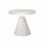 Fabas Luce Lampe De Table Led Neutre 12 W 1260 Lm 3000 K, Structure En Métal Et Méthacrylate, Blanc, Ip20 - Éclairage Intérieur Élégant Et Moder