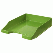 HAN Lot de 10 Bac à courrier KLASSIK A4/C4, en Polystyrol, coloris vert - 1027-X-05