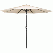Parasol rond Bolero Seville 3m crème - FU503 Parasol rond Bolero Seville 3m crème - FU503