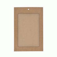 Porte badge 148 x 105 - A6 - KRAFT