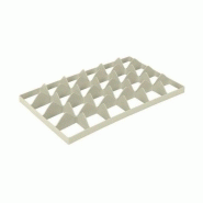 Séparateur 40 cases pour bacs à verres Séparateur supérieur 5x8 cases | Ø 68 mm Séparateur 40 cases pour bacs à verres Séparateur supérieur 5x8 cases | Ø 68 mm