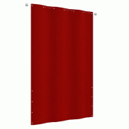 VidaXL Écran de balcon Rouge 140x240 cm Tissu Oxford Modèle Ombre Méditerranée - 148546