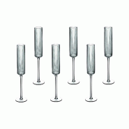 Bjorn Flûte 20cl LINJE - 6 pièces - transparent 3701488309896