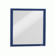 Durable Cadre d'information Duraframe A4 grand emballage, paquet de 10 pièces, art. No. No. 488207 - bleu plastique 488207