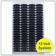 Panneau photovoltaïque 50w  (12v)
