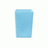 PLAST'UP ROTOMOULAGE Pot de fleur carré suerte 109l - BLEUPASTEL - bleu plastique 0637962081862