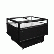 Réfrigérateur/congélateur noir pour achats impulsifs Noir RAL9005 - | Tefcold - UHD201/Black