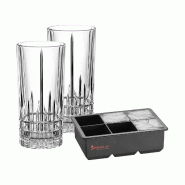 Spiegelau Perfect Serve Ice Cube Set de verres 3 pièces - A - transparent verre 4500279