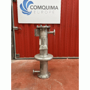 Échangeur tubulaire en inox 316L d'occasion - 1,2 m2 - Référence : C6632