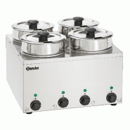 Bain Marie Hotpot 4x pot 3,5L Bartscher