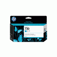 Cartouche dencre HP 730 DesignJet cyan, 130 ml
