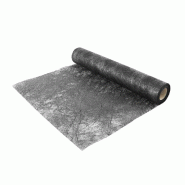 Chemin de table Brillance noir 30cm x 10m