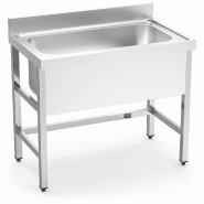 Evier avec support pour une cuve 1000x600x850 mm. - FRI054828