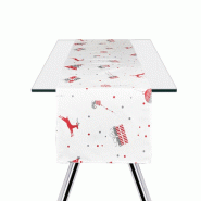 Excelsa runner de table Merry Christmas coton 140xH0,1x45 cm multicolore - multicolore textile 65383