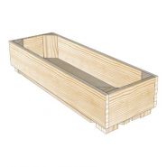 H1 - caisses en bois - simply à box - l18 x h11 x p54 cm
