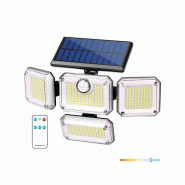KOBI Projecteur solaire avec détecteur de mouvement LED GLOW G2 2,5W 6500K blanc froid - 5902201390919 KOBI Projecteur solaire avec détecteur de mouvement LED GLOW G2 2,5W 6500K blanc froid - 5902201390919