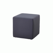 Pouf carré Nino avec revêtement tissu M1 Pouf carré Nino avec revêtement tissu M1