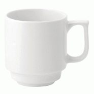 Mugs empilables Pure White 280 ml (lot de 36) - UTOPIA - 0615402176798