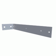 Patte de Fixation Murale Mur/Montant 40x80x300 blanc 9001