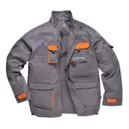 Portwest - Blouson de travail homme TEXO CONTRAST Gris Taille 3XL - XXXL gris textile 5036108185665 Portwest - Blouson de travail homme TEXO CONTRAST Gris Taille 3XL - XXXL gris textile 5036108185665