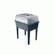 Prosperplast - Jardinière haute 83 L Respana Planter Set en plastique, anthracite, 96,3x77x58 cm - gris plastique ZA1179
