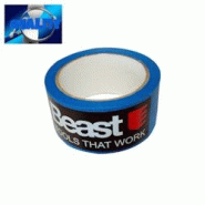 Ruban de Masquage Professionnel 48 mm x 50 m "BLUE SHARK" 80°C Anti UV - 664945 - Beast - bleu 5907698024644 Ruban de Masquage Professionnel 48 mm x 50 m "BLUE SHARK" 80°C Anti UV - 664945 - Beast - bleu 5907698024644