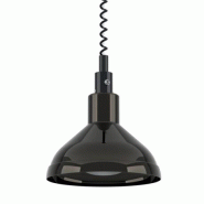 SOFRACA Lampe Chauffante Suspendue - Nickel Noir Laquée - Réf:3302RNN - 3302RNN