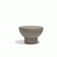 Table basse LUNA Ø60x40 - Tortora
