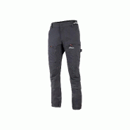 U-POWER Pantalon de travail été stretch HORIZON Gris XS - FR (36) - EU (42) - XS gris multi-matériau 8033546488140