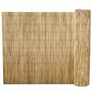 Vidaxl clôture de jardin en roseau 500x100 cm 141618 Vidaxl clôture de jardin en roseau 500x100 cm 141618