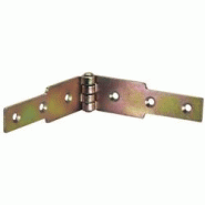 Charnière à Congés à Nœud Roulé Modèle 1014 Dimension 45 X 275 Mm épaisseur 2,5 Mm Acier Zingué Monin 427230 - 3332064272305 Charnière à Congés à Nœud Roulé Modèle 1014 Dimension 45 X 275 Mm épaisseur 2,5 Mm Acier Zingué Monin 427230 - 3332064272305