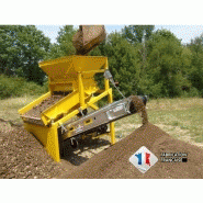 Crible pour mine et chantier / longueur 1.90 m