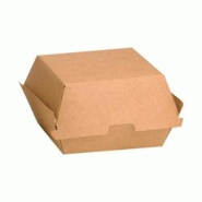 ECOLOMIQUE - 75 Pcs - Boîte burger carton kraft brun - 11 x 10 cm, Hauteur: 8 cm - ECO210EATBUK105 - marron en carton ECO210EATBUK105 ECOLOMIQUE - 75 Pcs - Boîte burger carton kraft brun - 11 x 10 cm, Hauteur: 8 cm - ECO210EATBUK105 - marron en carton ECO210EATBUK105