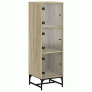 Helloshop26 - Buffet bahut commode armoire meuble de rangement organisateur cuisine salle de séjour salon avec portes en verre 02_0030117 - 300020946 Helloshop26 - Buffet bahut commode armoire meuble de rangement organisateur cuisine salle de séjour salon avec portes en verre 02_0030117 - 300020946