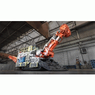 Machines à attaque ponctuelle Sandvik MT721 - Perçage de tunnels pour roches dures et abrasives