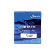Recharge pour Kit d'analyse visuelle du Chromate (hexavalent) 0-1 & 1-10 ppm, type : CHEMets 30 ampoules, marque Chemetrics - Ref.: NBR003 Recharge pour Kit d'analyse visuelle du Chromate (hexavalent) 0-1 & 1-10 ppm, type : CHEMets 30 ampoules, marque Chemetrics - Ref.: NBR003