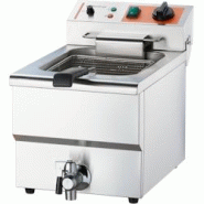 Stalgast Friteuse Inox avec Robinet Simple ou Double - 0652217450675 Stalgast Friteuse Inox avec Robinet Simple ou Double - 0652217450675