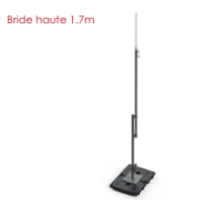Supports d'antenne omni - Support autostable pour 1 antenne déportée (2 à 3 m) - Mât Ø48 H2000 à H4000 - 3 lests Supports d'antenne omni - Support autostable pour 1 antenne déportée (2 à 3 m) - Mât Ø48 H2000 à H4000 - 3 lests